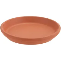 Plato Base Terra Morena 19 Cm Jardinería Macetas