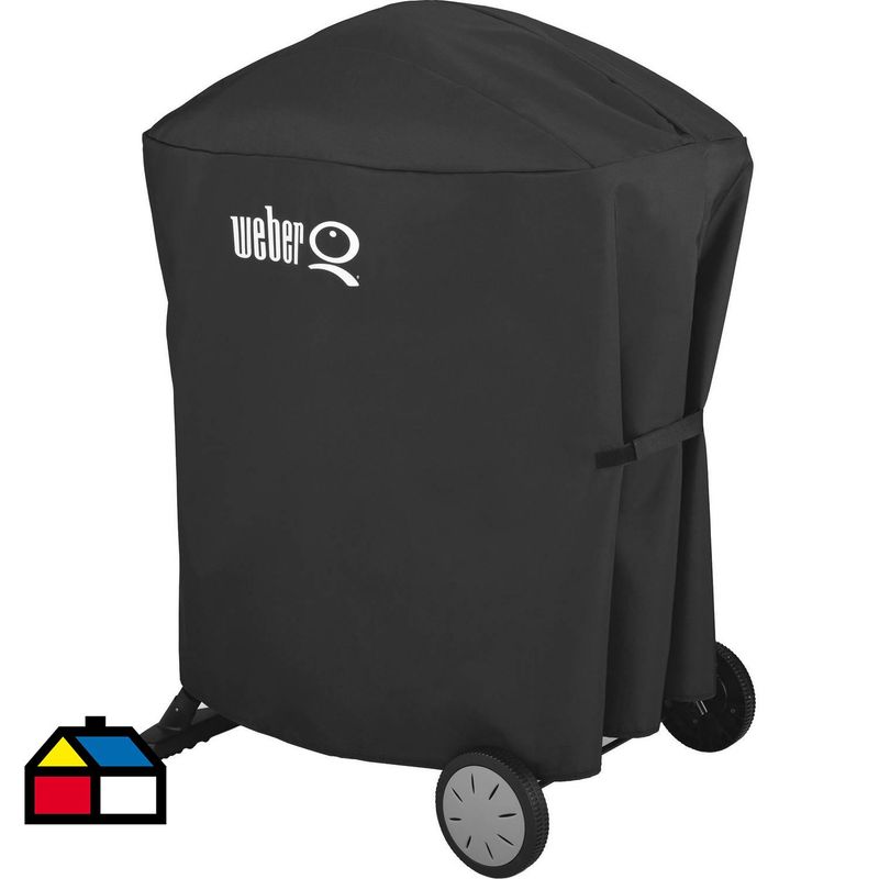 WEBER - PE Funda Q1200 y Q2200 para parrilla (cubre carrito)