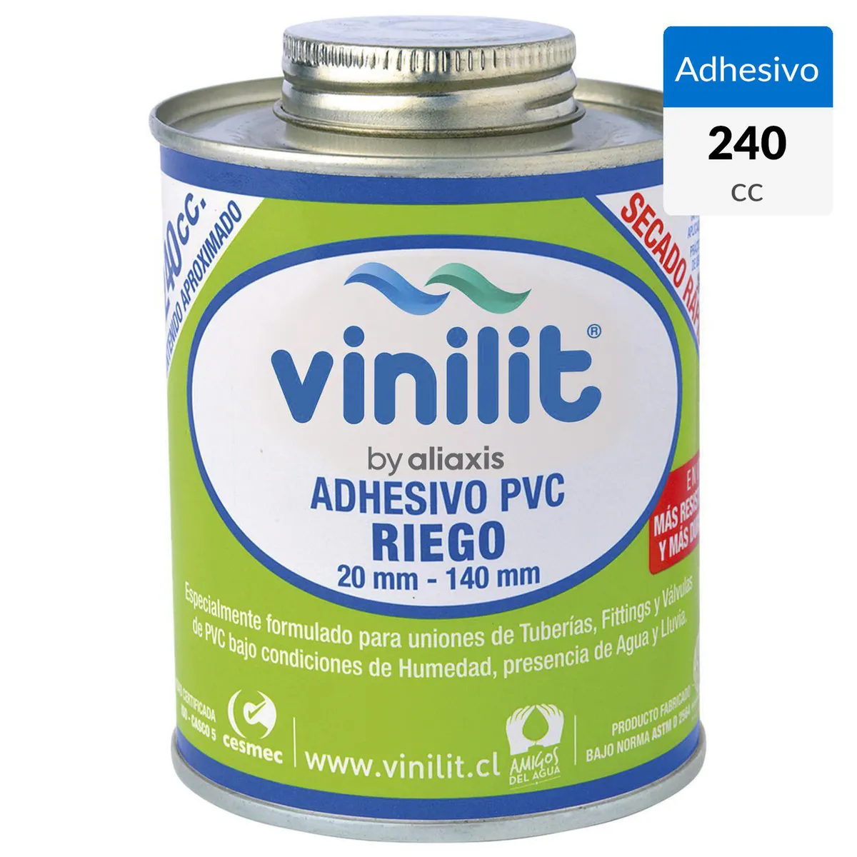 VINILIT - Adhesivo PVC Riego Azul