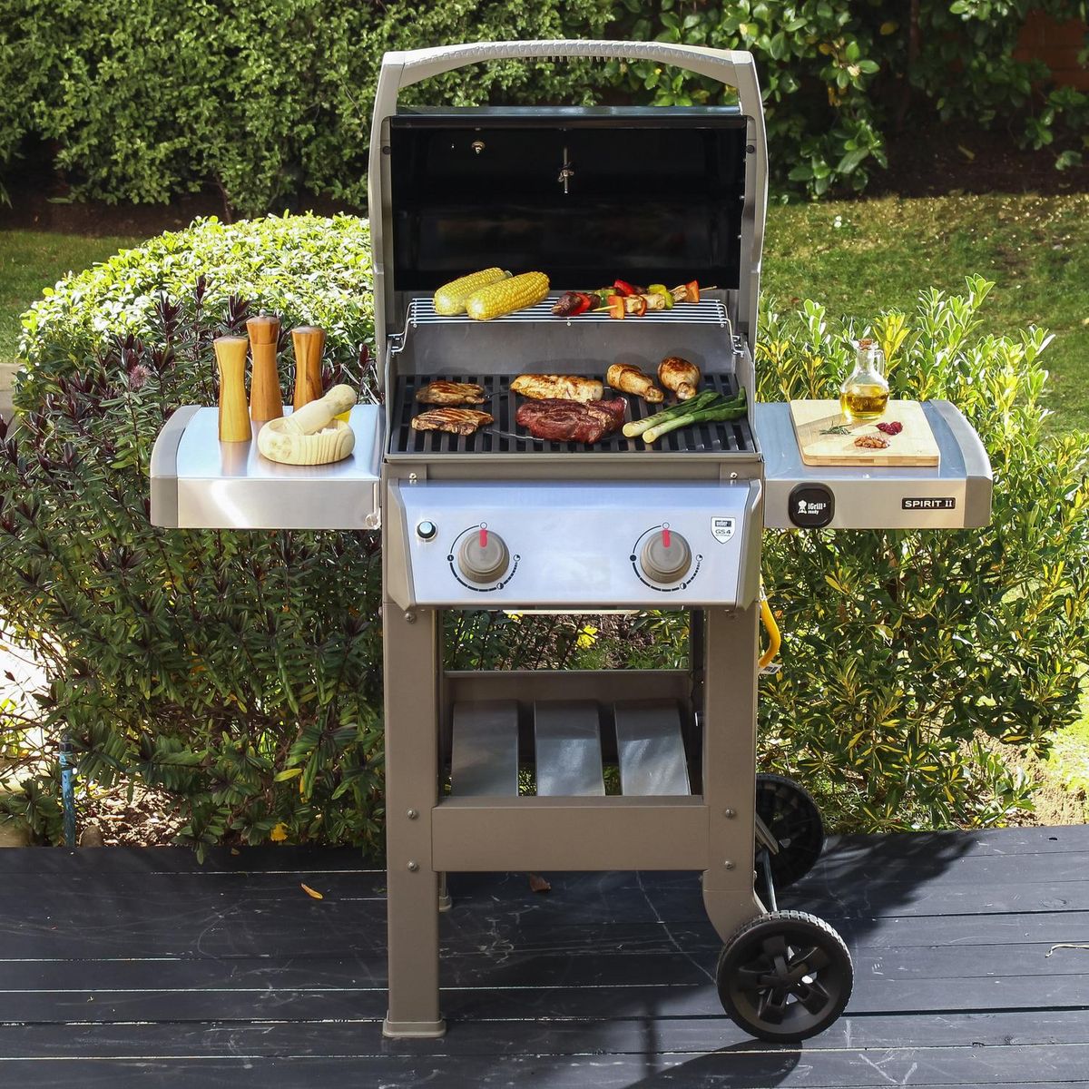 WEBER - Parrilla a Gas Spirit II E-210 2 Quemadores 