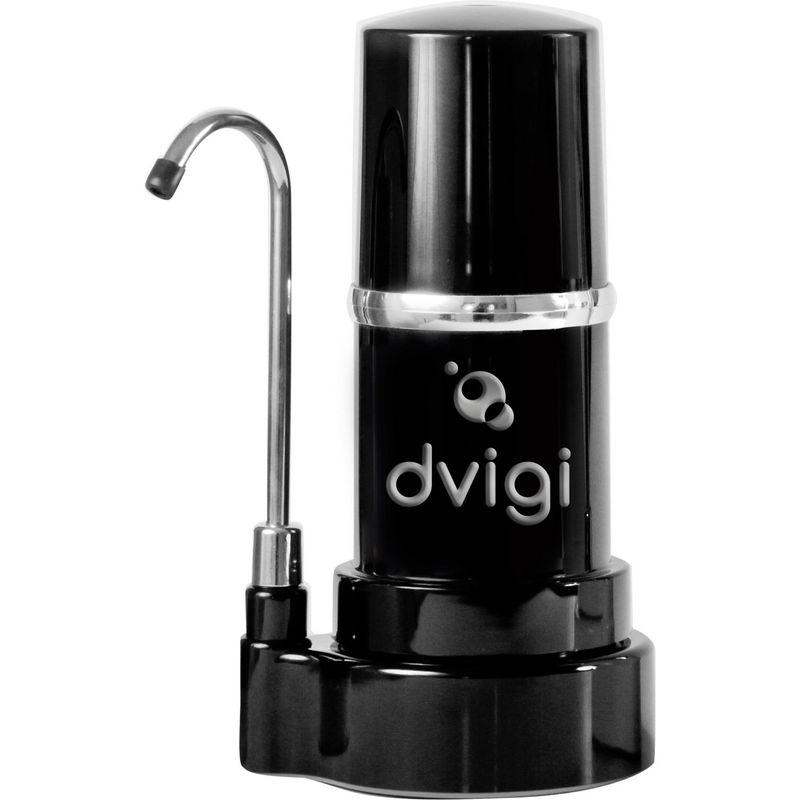 DVIGI - Purificador de agua sobre cubierta negro