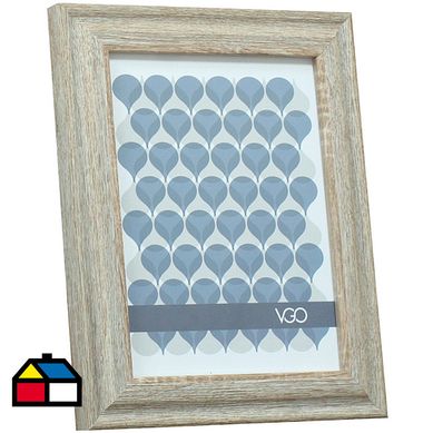 Marco de fotos 15x20 cm Ancho Simil Madera  Beige