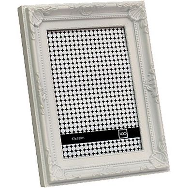 Marco 10x15 cm plstico antique blanco