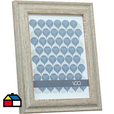 Marco de fotos 20x30 cm Ancho Simil Madera Beige