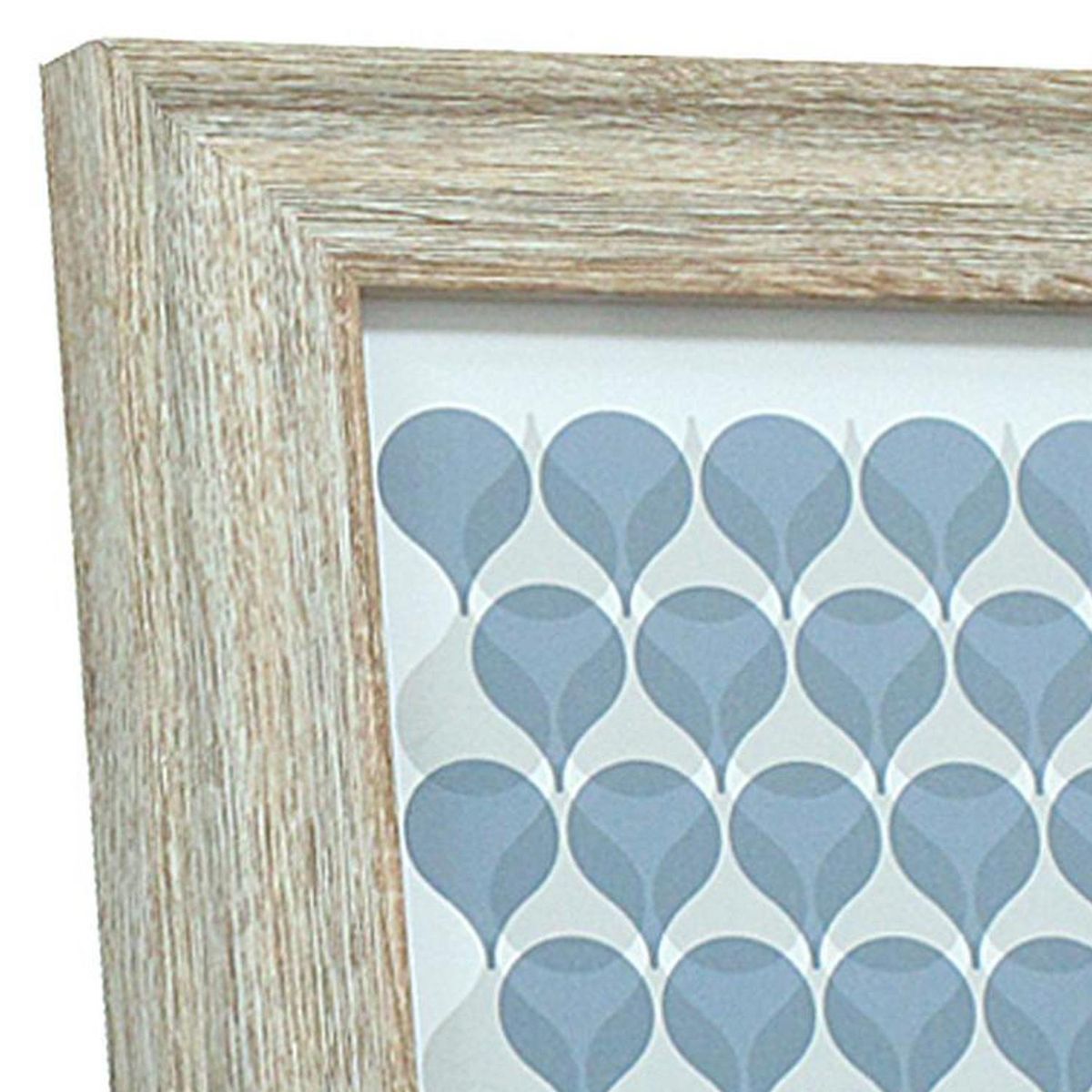 VGO - Marco de Foto Ancho 20x30 cm Beige Plástico