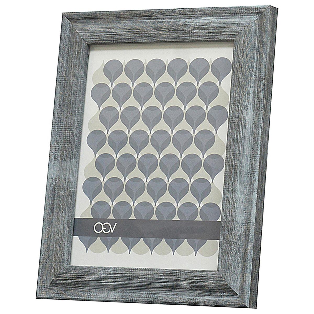 VGO - Marco de Foto Ancho 20x30 cm Café oscuro Plástico