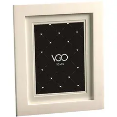 VGO - Marco de Foto 13x18 cm Blanco Madera