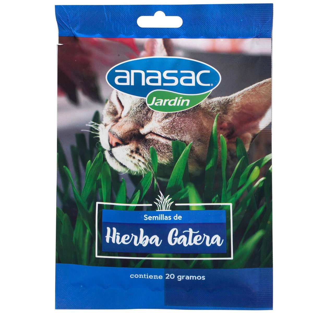ANASAC - Semilla de Hierba para Gato Anasac 20 gr Sachet