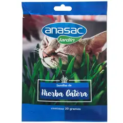 ANASAC - Semilla de Hierba para Gato 20 gramos