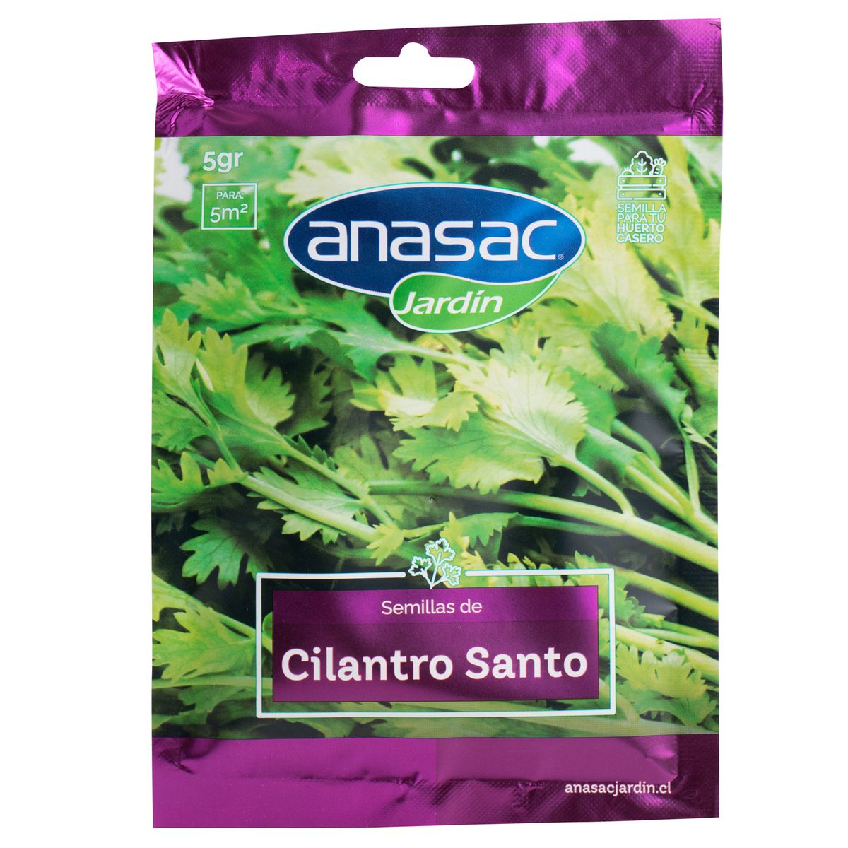 ANASAC - Semilla Aromática Cilantro Santo 5 gr Sachet