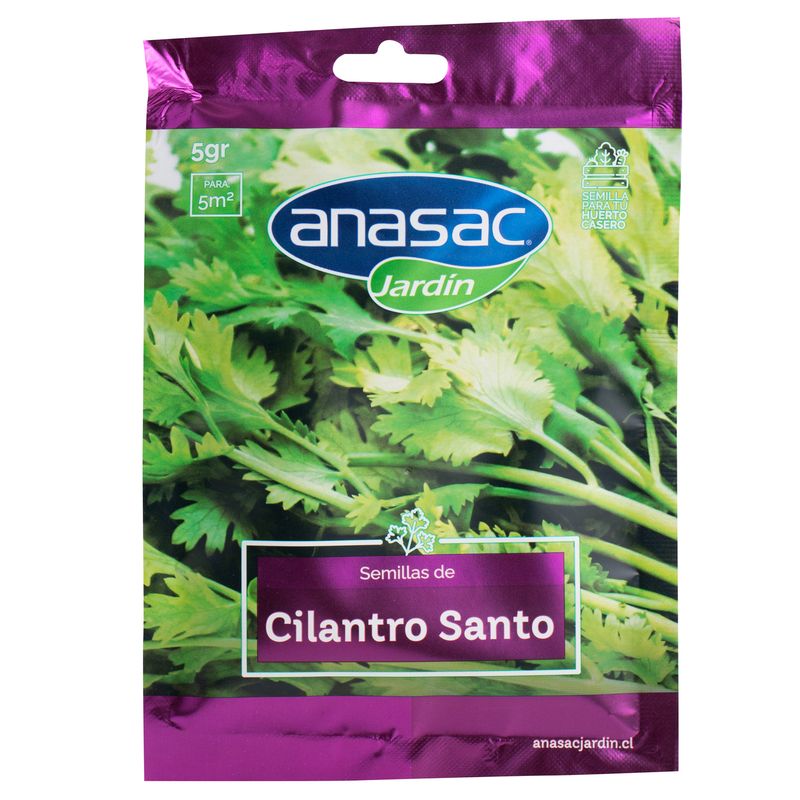 ANASAC - Semilla Aromatica Cilantro Santo 5 gramos