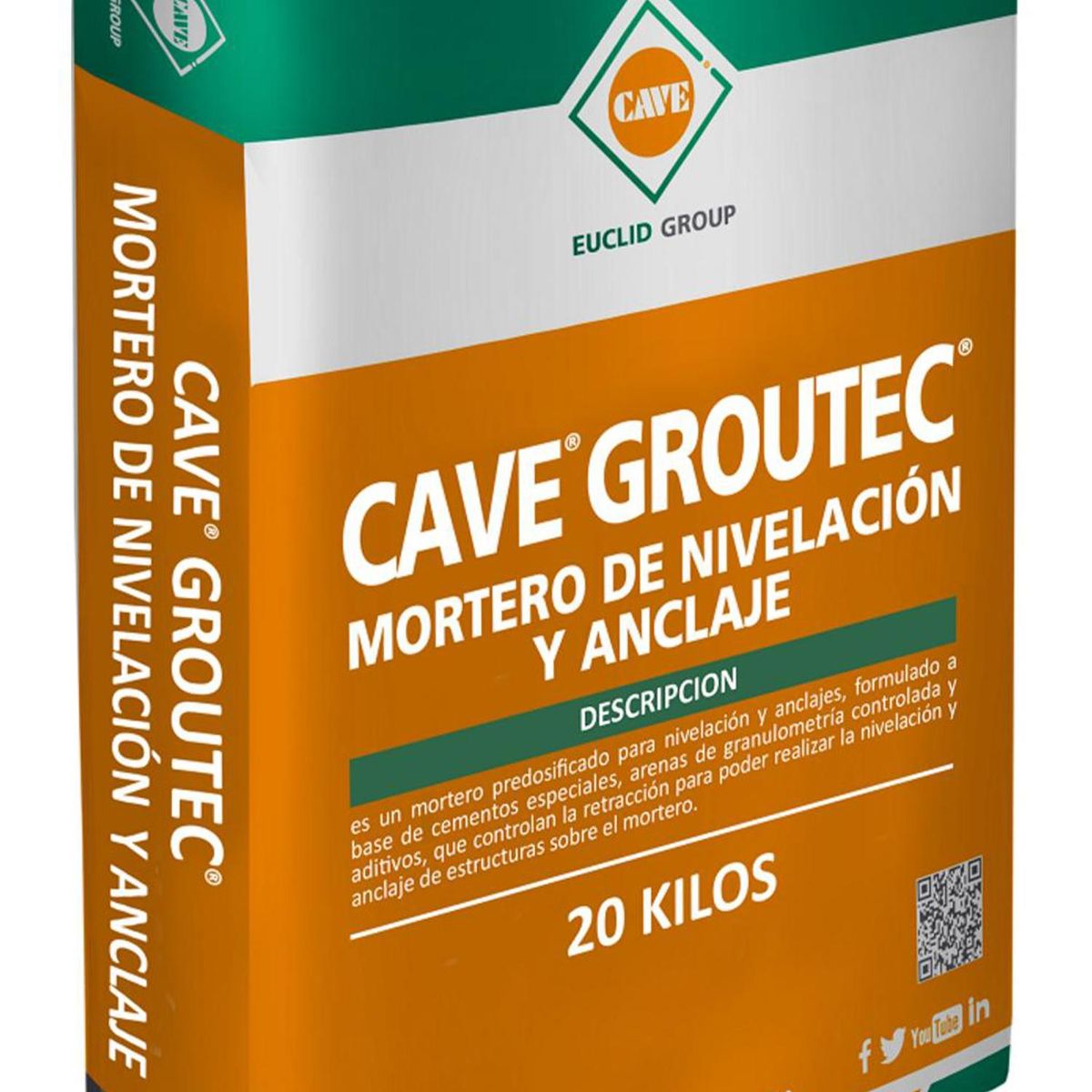 CAVE - Cave Groutec 20 kilos