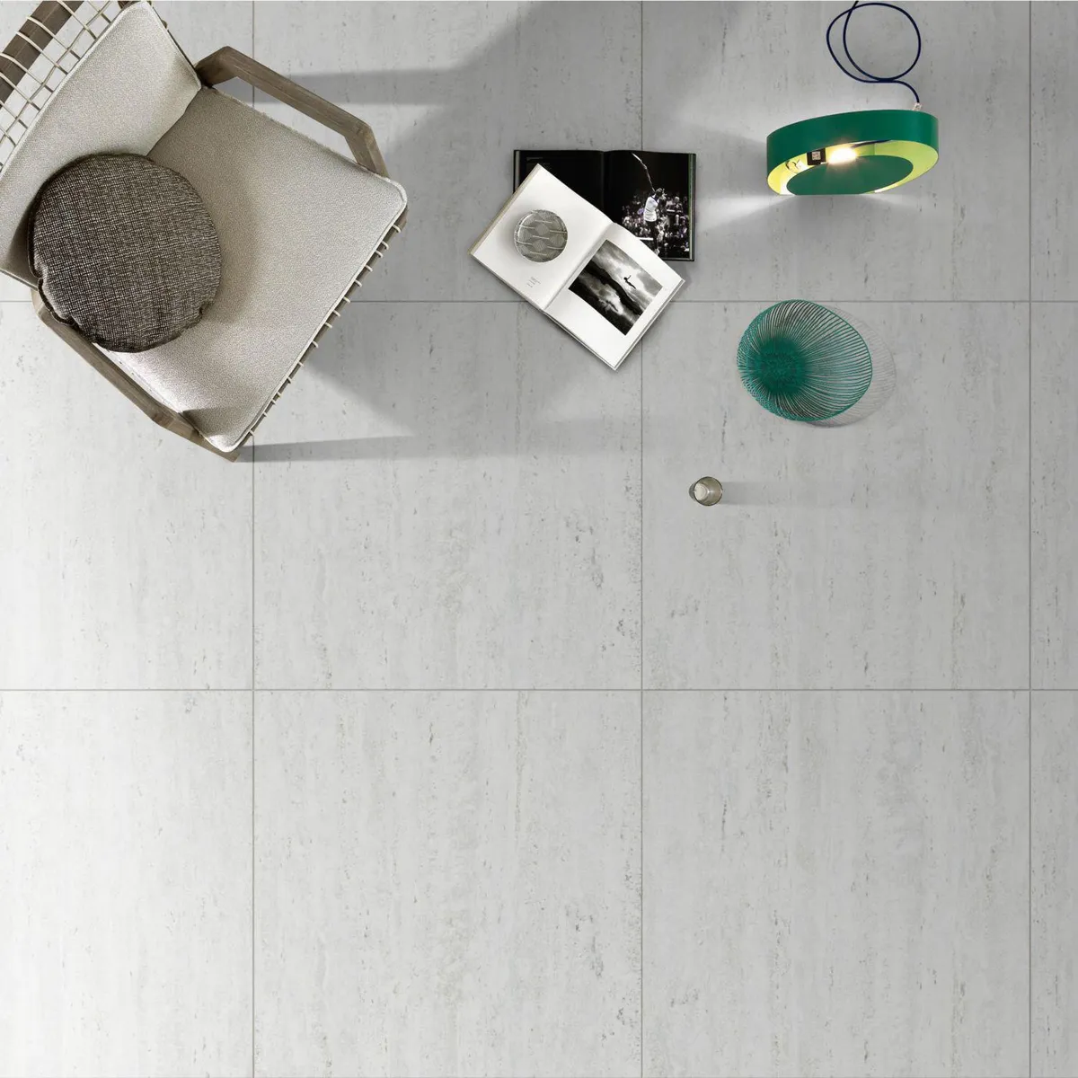 HOLZTEK - Porcelanato 60x60 cm Trav Blanco 1.44 m2