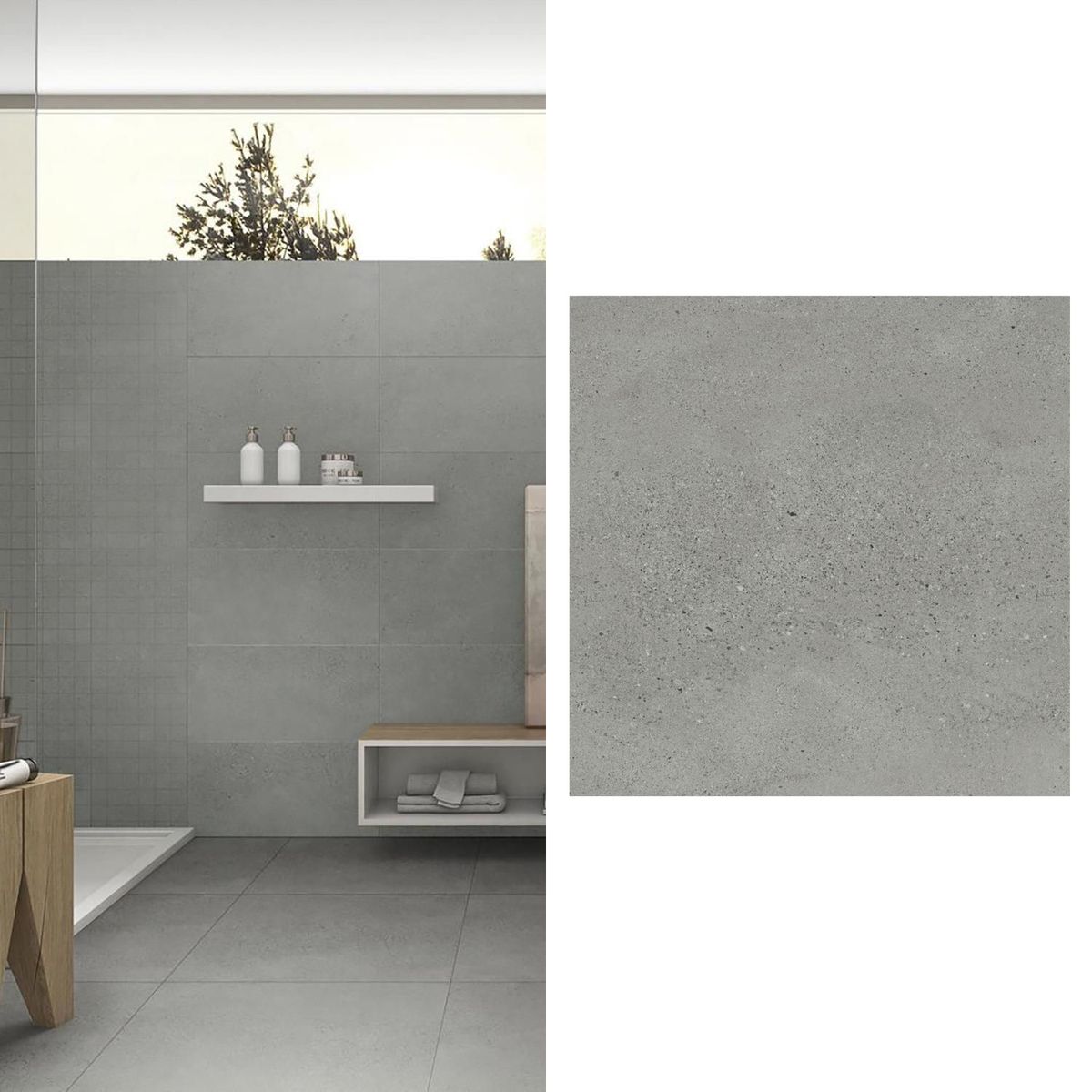 Porcelanato 60x60 cm Moonstone Gris 1.44 m2, marca MAX GLORY - Foto Principal