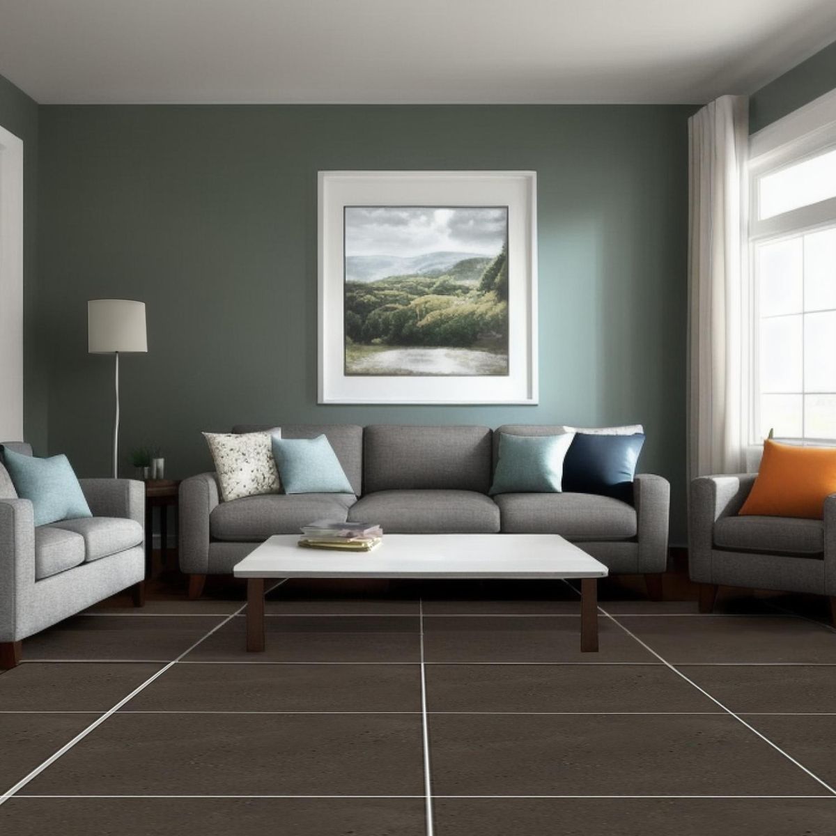 MAX GLORY - Porcelanato 60x60 cm Moonstone Gris 1.44 m2