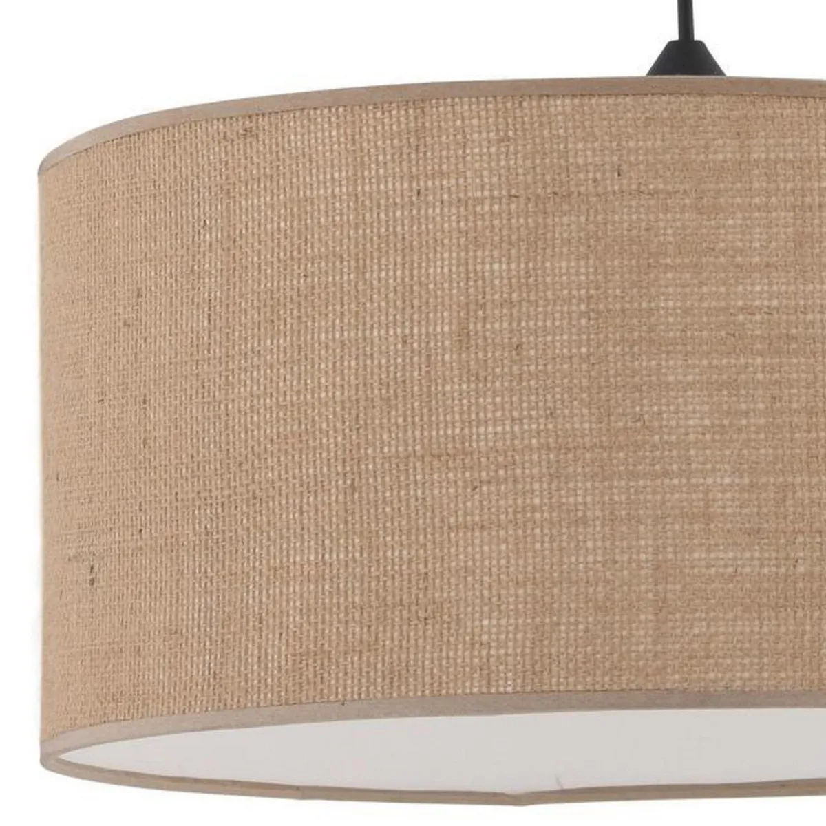 LAMPARAS MANQUEHUE - Lámpara Colgante Tela Café