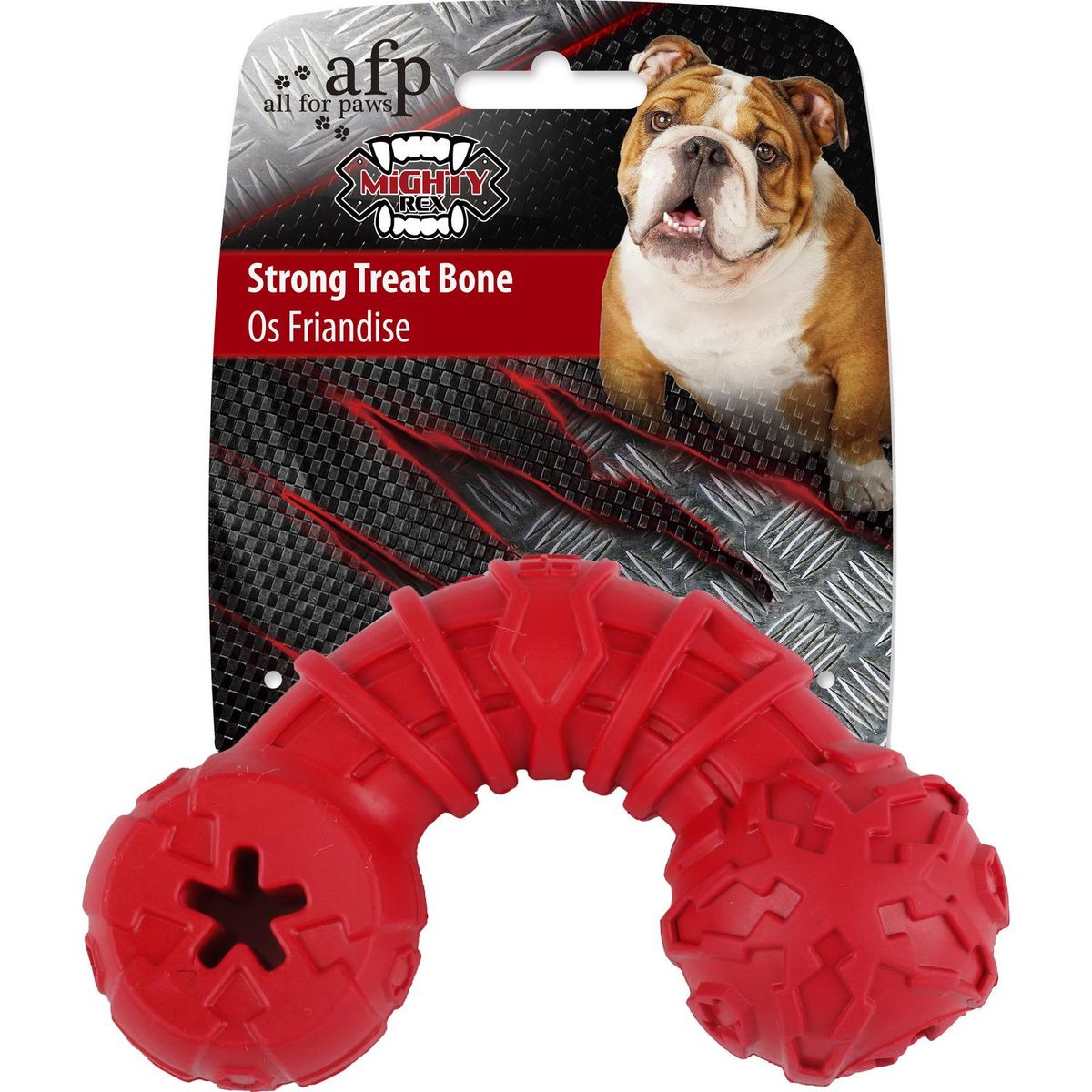 ALL FOR PAWS - Juguete para perro curvo mightyrex