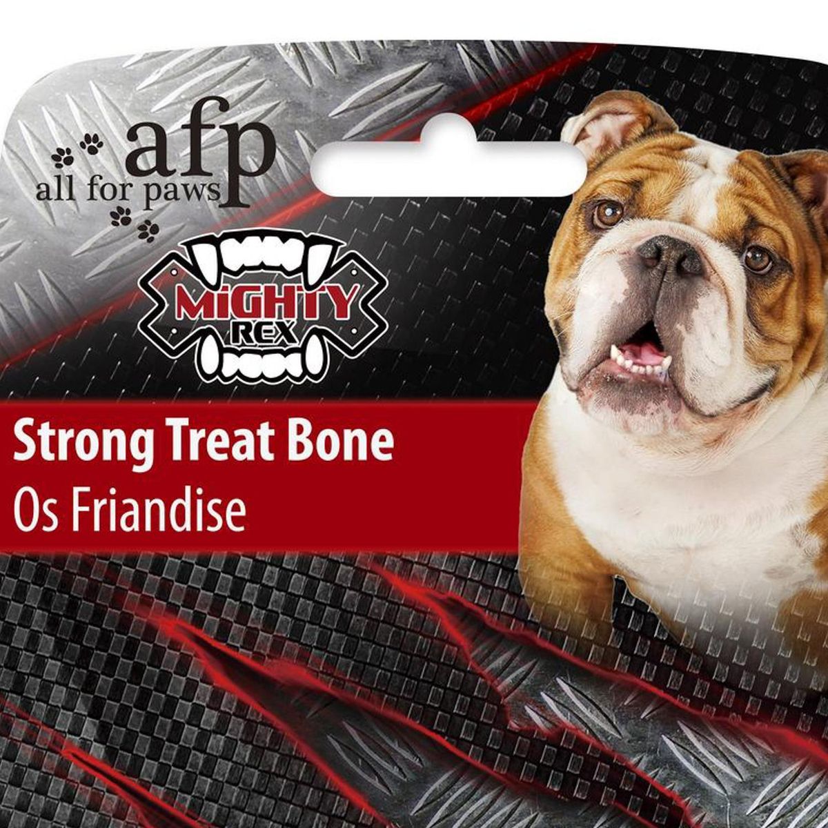 ALL FOR PAWS - Juguete para perro curvo mightyrex