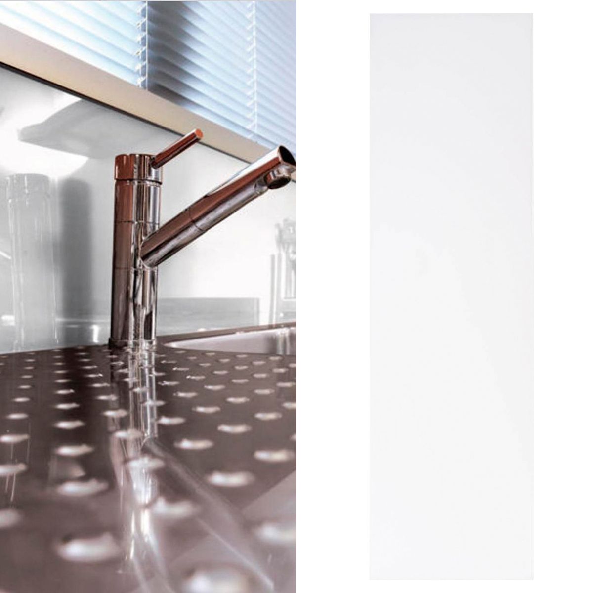 VISTELLE - Panel Cocina Vistelle 76x260 cm Blanco 1.98 m2