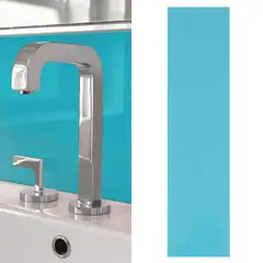 VISTELLE - Panel Baño 30x120 cm Azul 0.36 m2