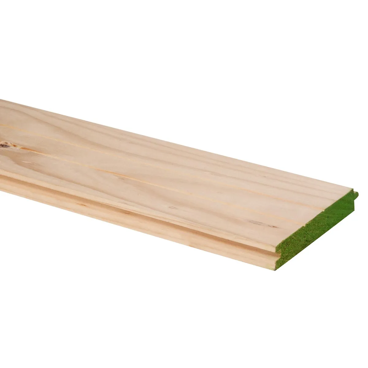 GENERICO - Pino Piso Machihembrado Seco Cepillado 1x5 3,2 m