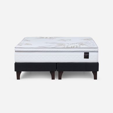 Cama Europea Art 4 2 plazas negro