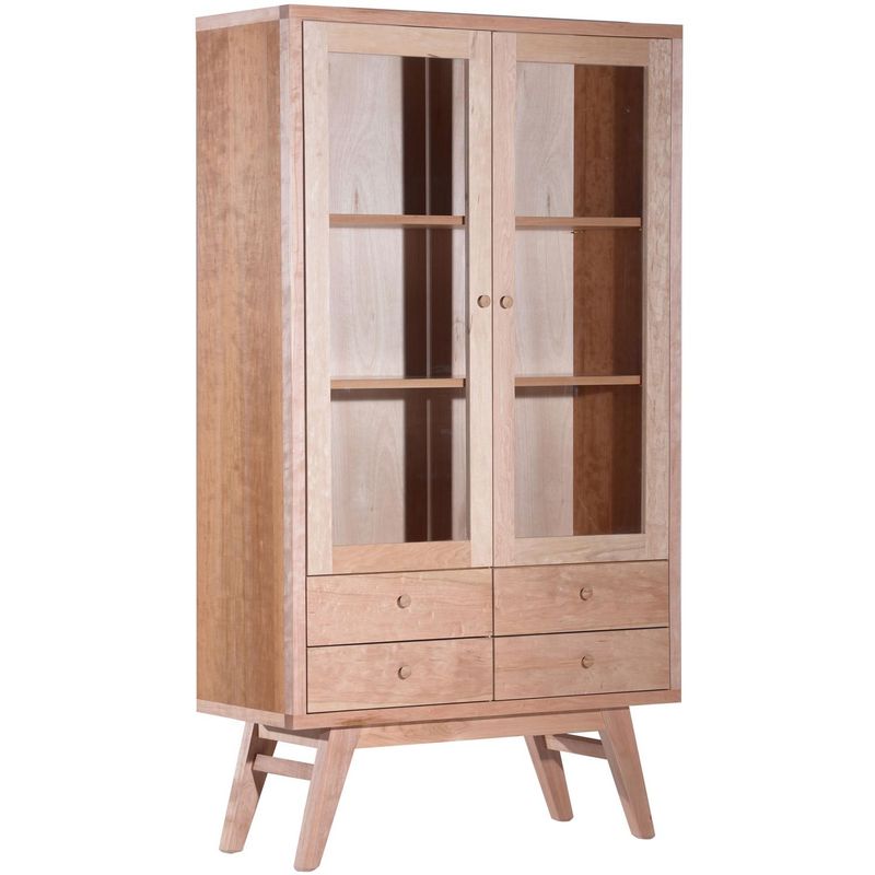 NUEVALINEA - Estante Nova Madera 2 Nivel(es) 100x180x40 cm Natural