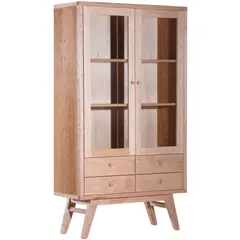 NUEVALINEA - Estante Nova Madera 2 Nivel(es) 100x180x40 cm Natural