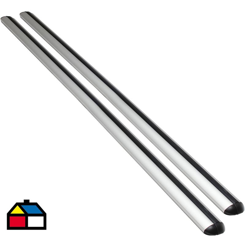 MONT BLANC - Barras aluminio par 118 cm.