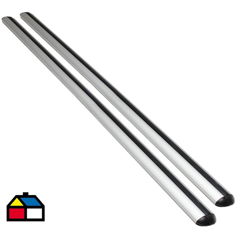 MONT BLANC - Barras aluminio par 126 cm