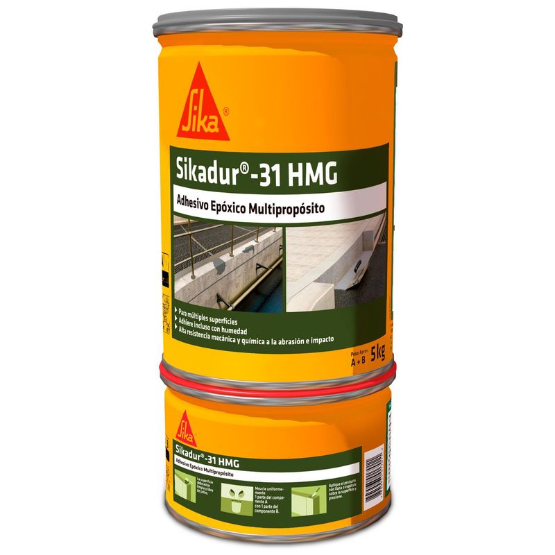 SIKA - Adhesivo Epóxico Multipropósito Sikadur 31 HMG Juego de 5 Kg