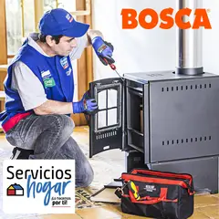SERV HOGAR - Instalación Calefactor a Leña en casa de 2 pisos BOSCA