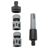 Kit pitón riego con acoples de 1/2"" plástico