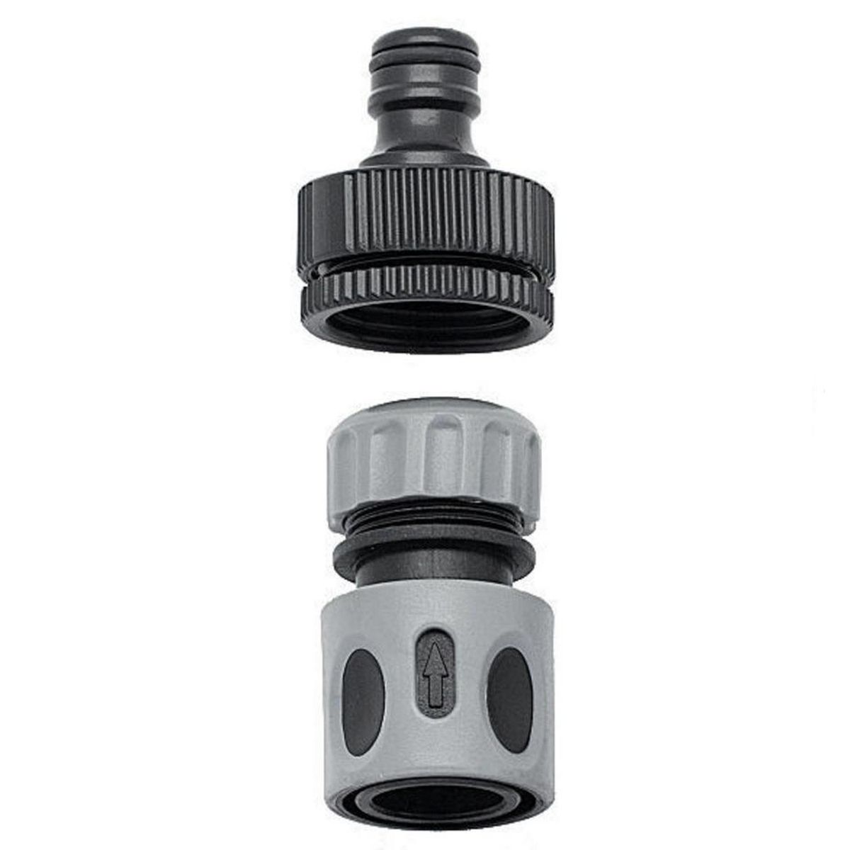 ORBIT - Kit pitón riego con acoples de 1/2" plástico