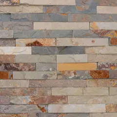 HOLZTEK - Piedra Natural Mosaico 60x15 cm Variados 0.6 m2