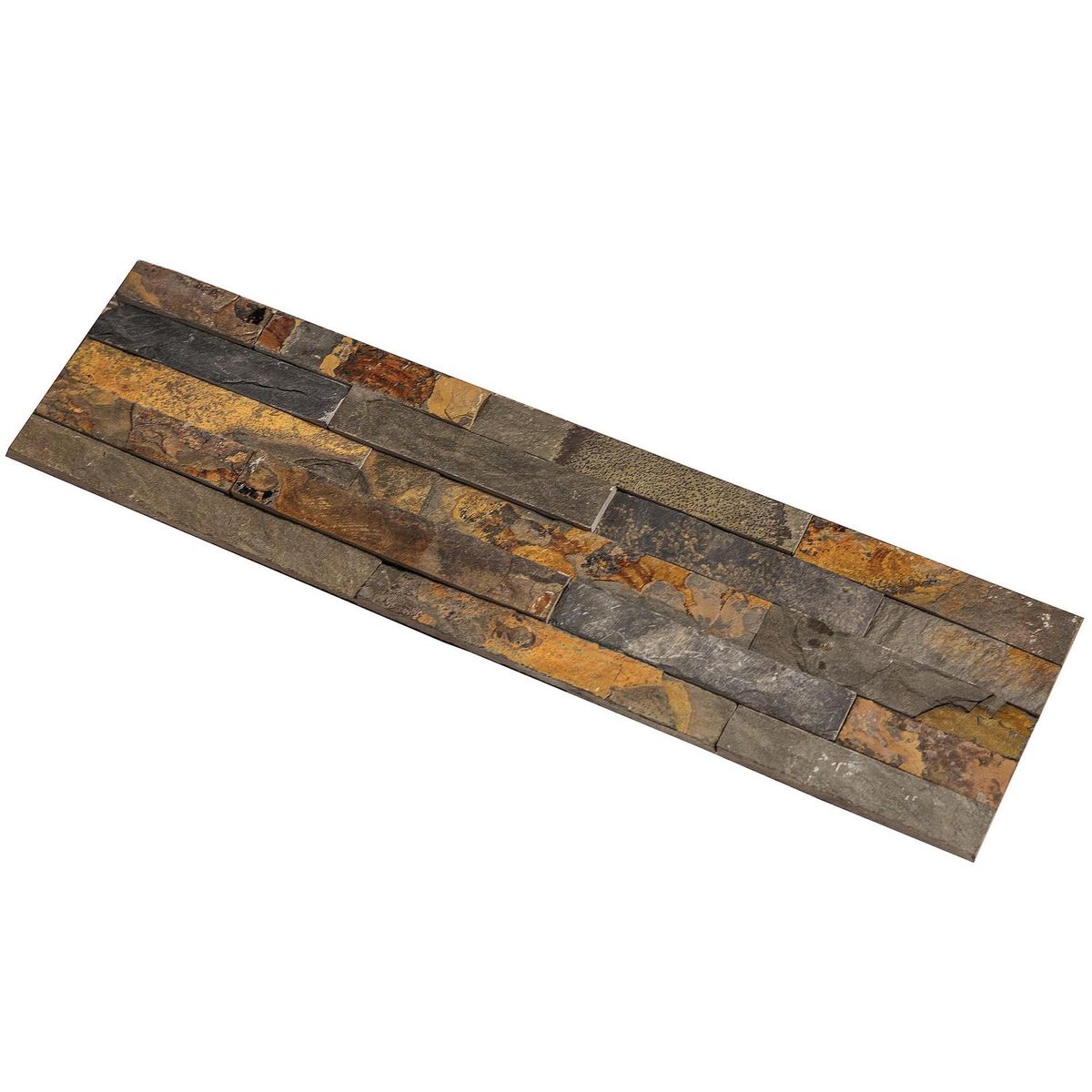 HOLZTEK - Piedra Natural Mosaico 60x15 cm Variados 0.6 m2
