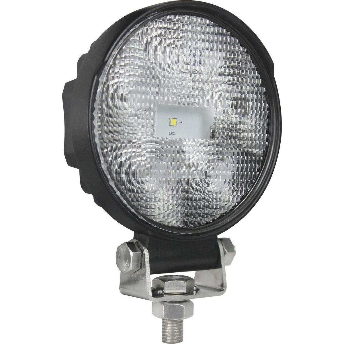 HELLA - Farol Redondo Hella 6 Led 9w 9-33v Luz Potente para Automóvil