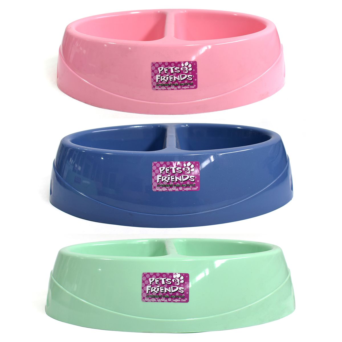 PETS AND FRIENDS - Plato plástico 100 ml