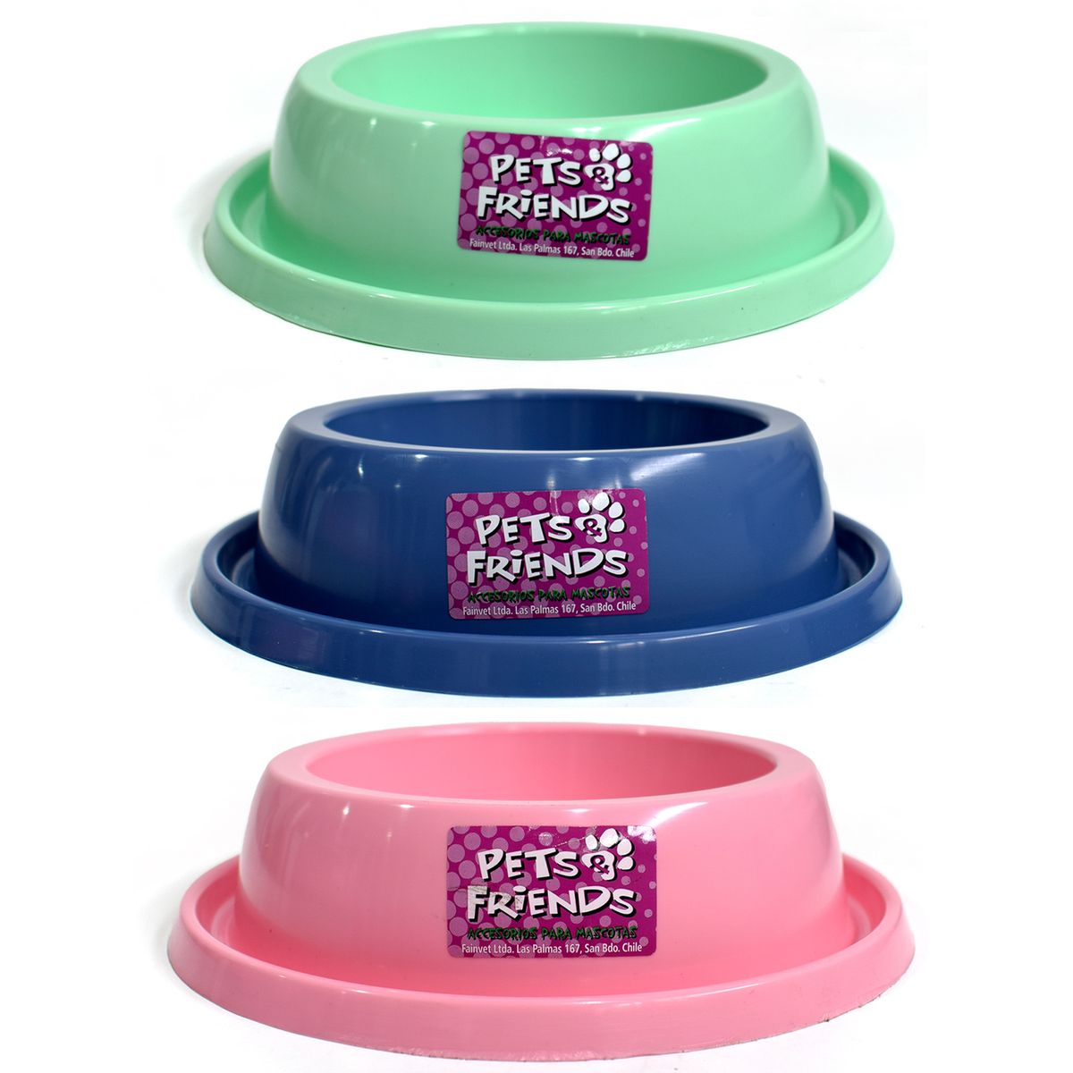 PETS AND FRIENDS - Plato plástico 600 ml