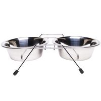 Plato inoxidable Plateado