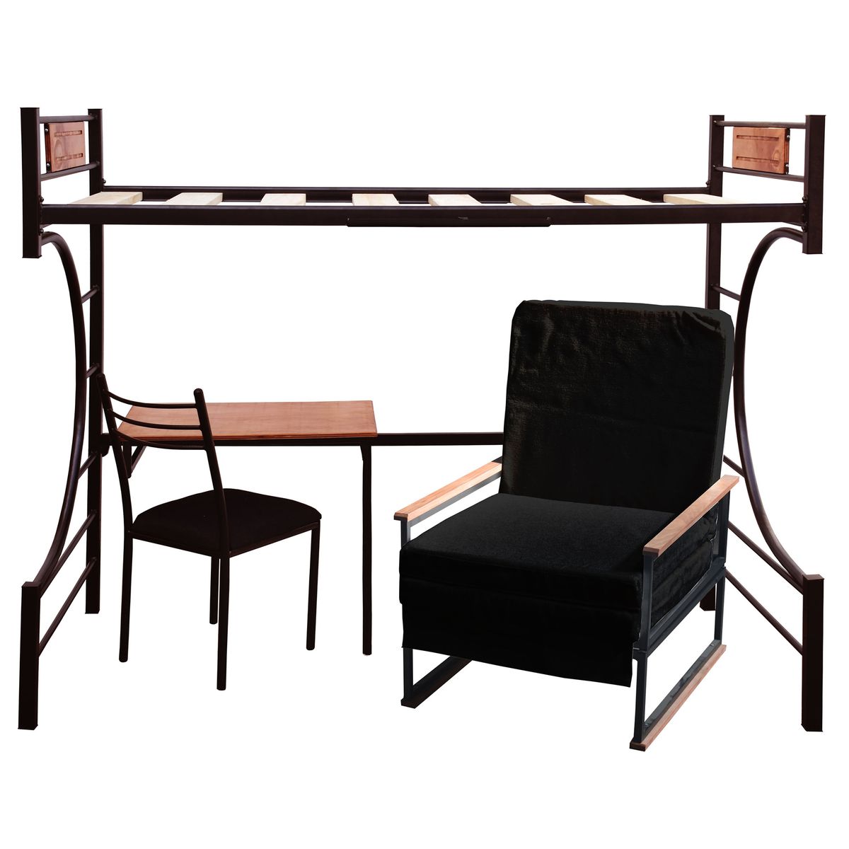 RECUTEX - Camarote Studio Luna 1.5 plazas + Muebles