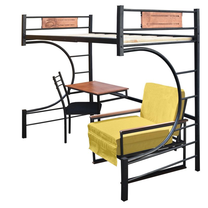 RECUTEX - Camarote Studio Luna 1 plaza  + Muebles