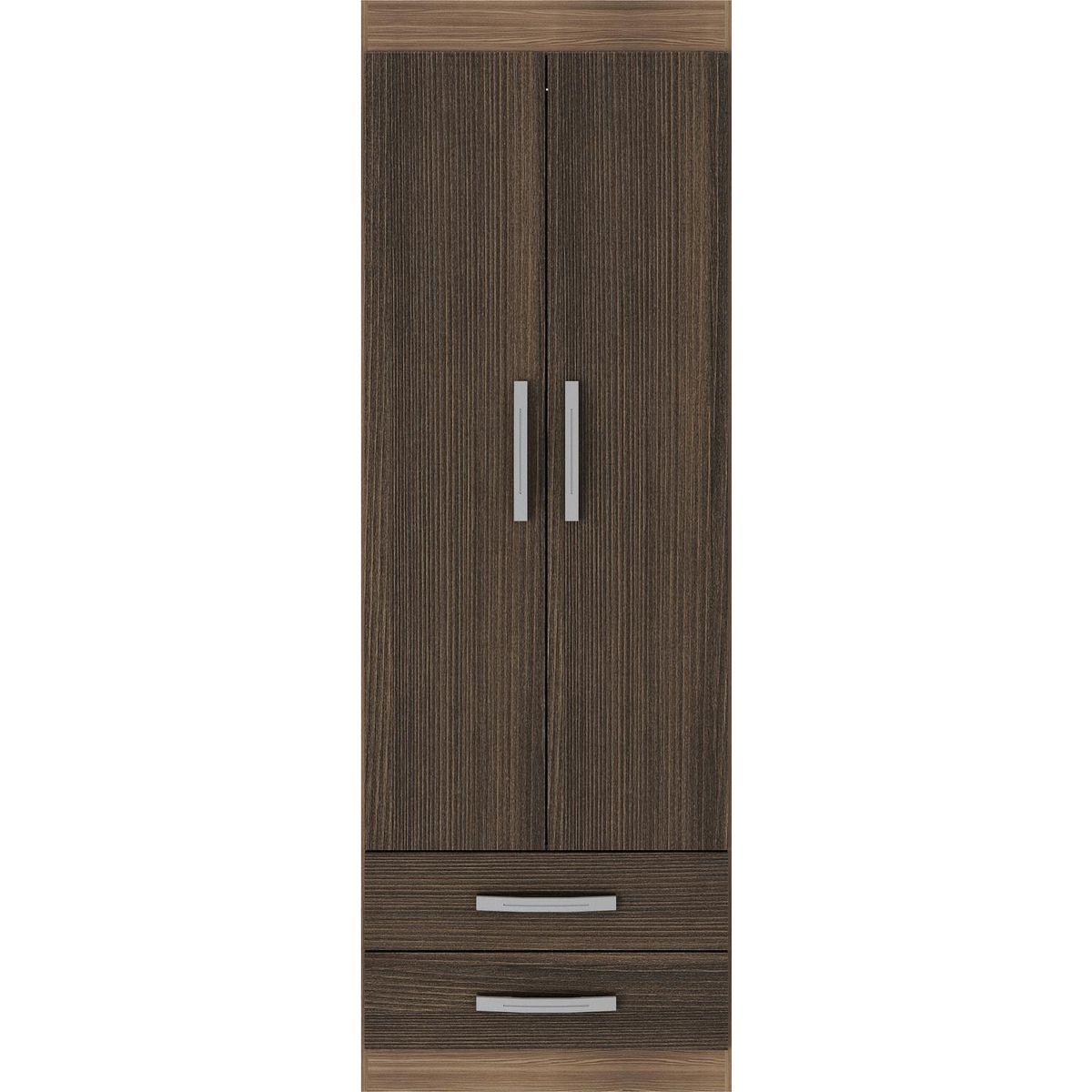 EXIT - Clóset 2 Puerta(s) 61x181x40 cm Tabaco/beige