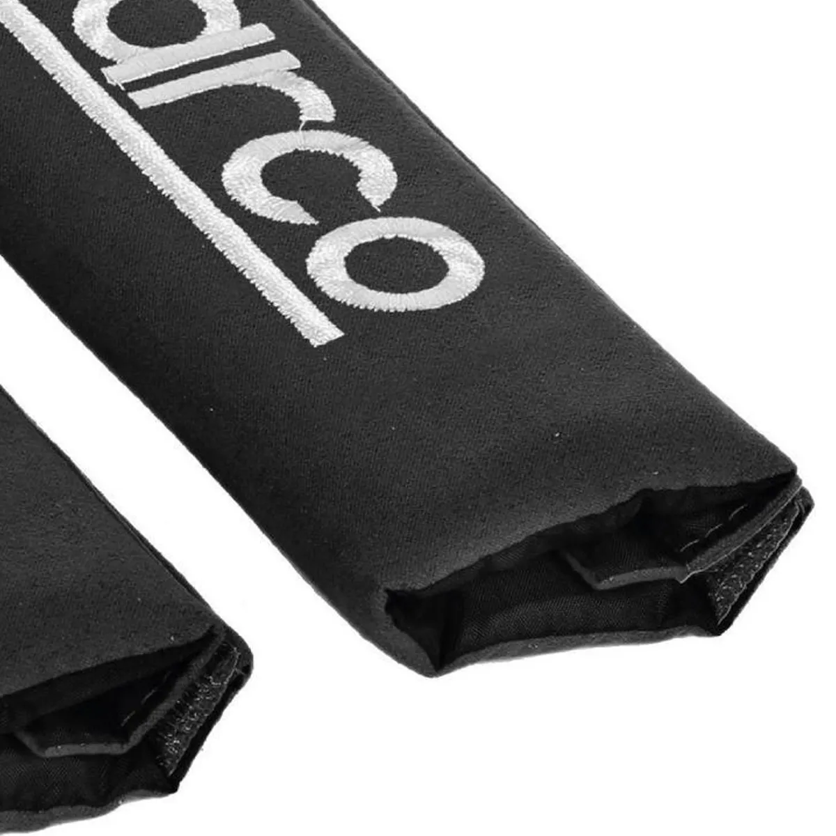 SPARCO - Cubre cinturón de seguridad negro