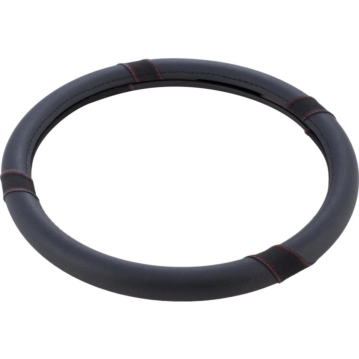 SPARCO - Cubrevolante 38 cm Negro/Rojo