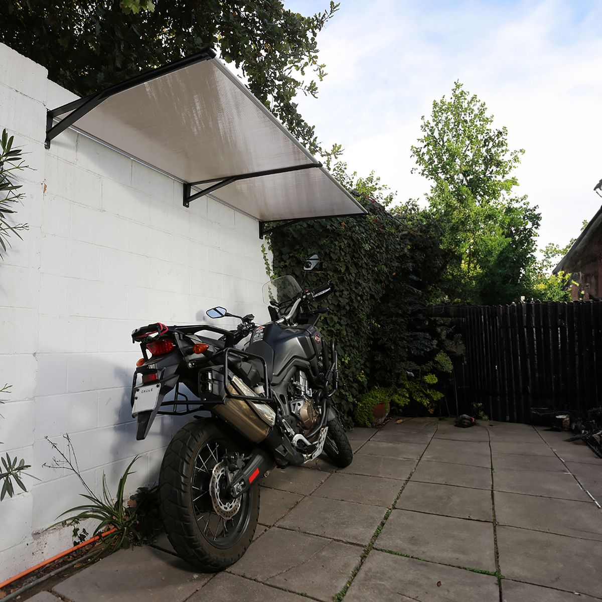 DVP - Alero listo recto 100x120 cm Bronce