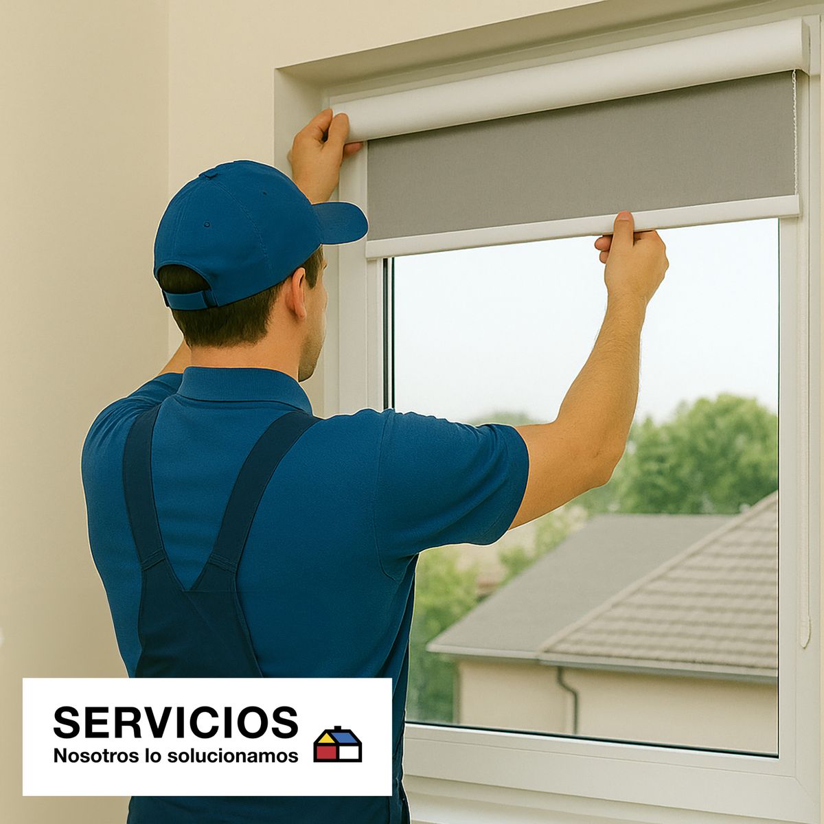 SERVICIOS HOGAR - Instalación de cortinas roller y persianas