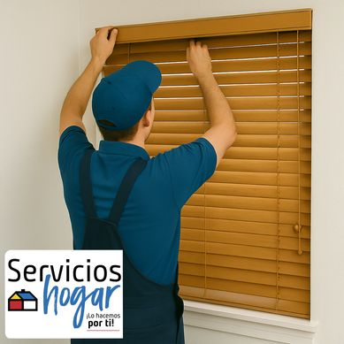 Instalacin de Cortinas de Madera