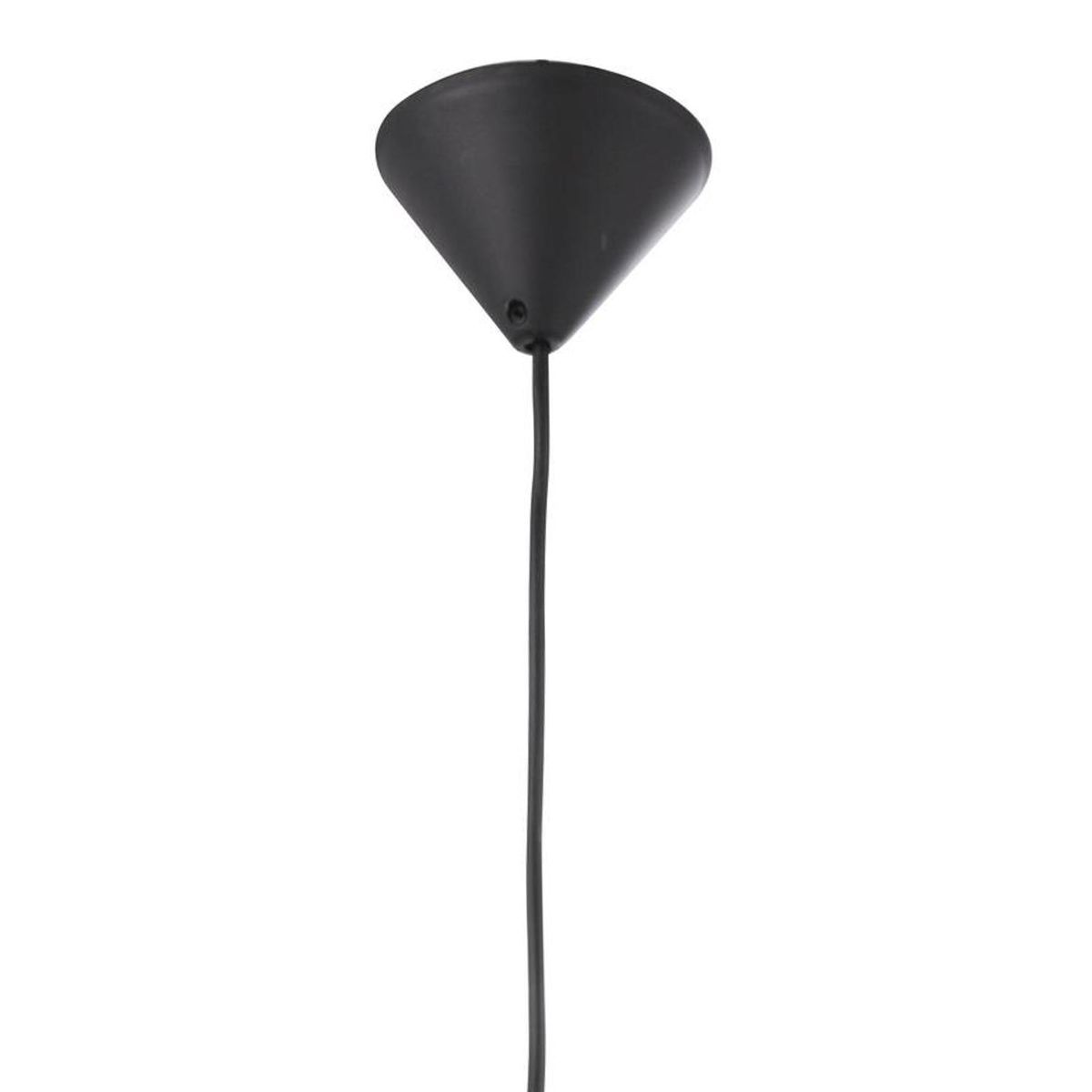 LAMPARAS MANQUEHUE - Lámpara Colgante Cono Mimbre Café