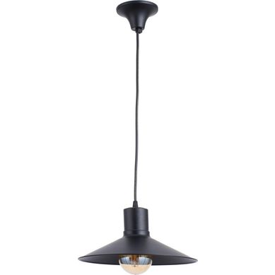 Lmpara de colgar Metal Campana Negro